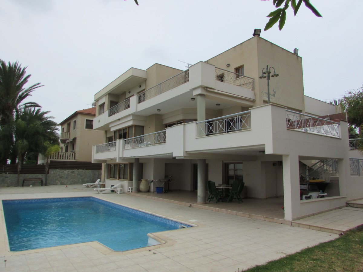 An Enormous Detached 4+1 Bedrooms Villa For Sale at Paniotis Area.