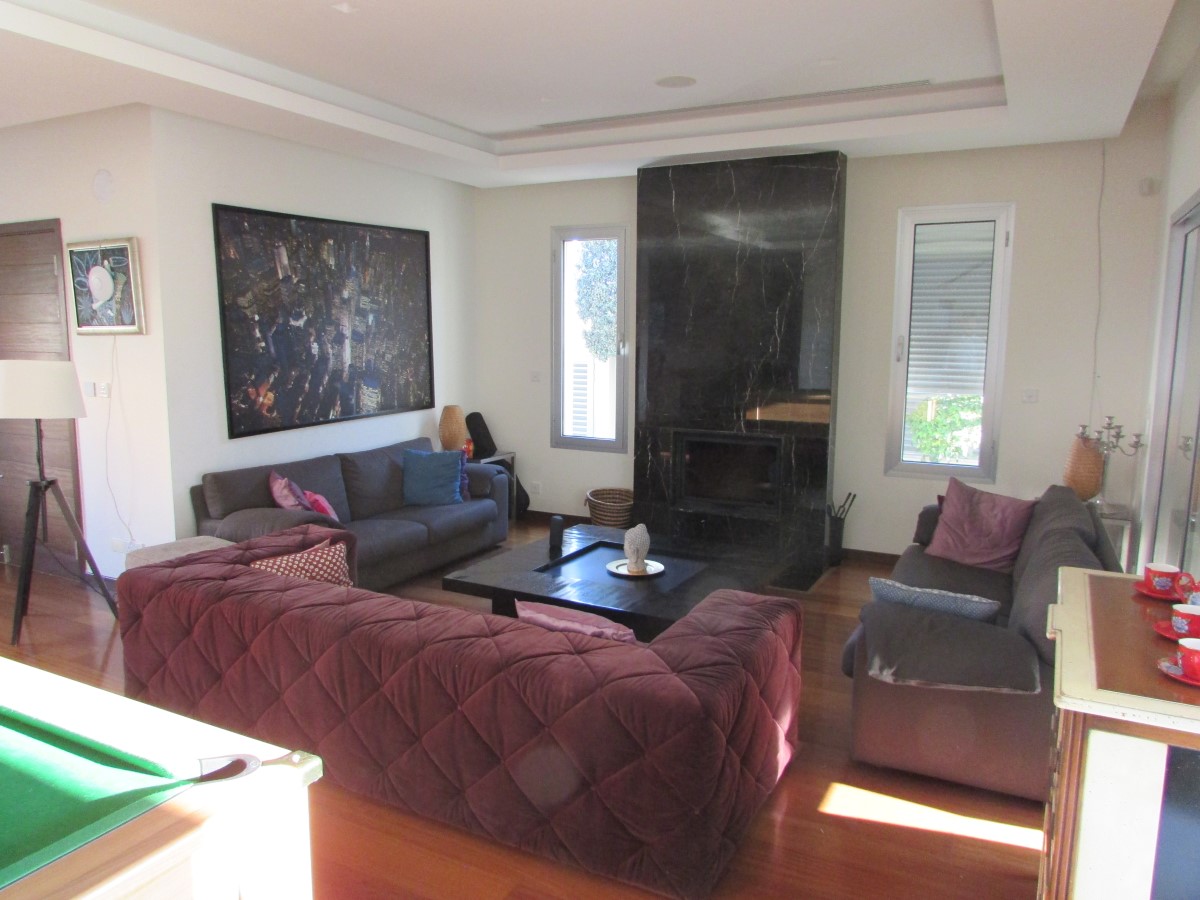 Enormous and imposing 4 plus 2 Bedroom Villa For Sale in Tourist Area Germasoyia.