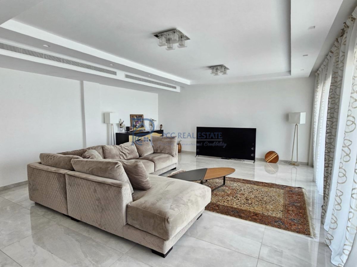 Fully Renovated 5 Five Bedrooms Beautiful and Luxury Apartment with Italian Furniture only 50 Meters From The Beach in Tourist Area Agios Athanasios.